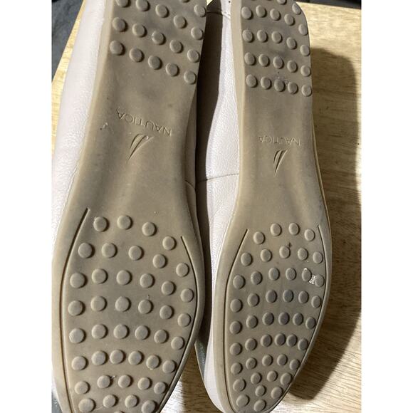 Nautica Beige Flats Loafers Women's US 8.5 Slip On Driving Shoes **READ** - Picture 6 of 10